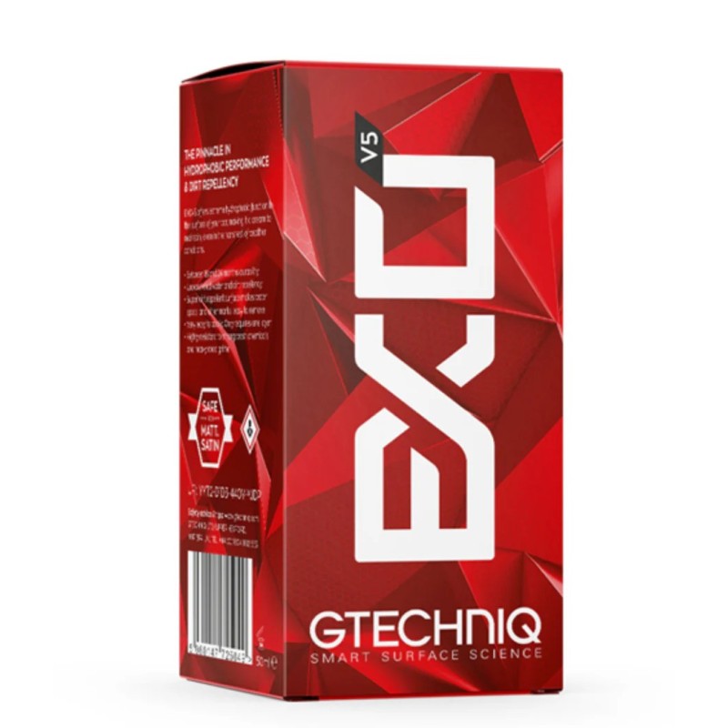 EXOv5 Ultra Durable Hydrophobic Coating